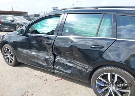 2016 Volkswagen Golf Sportwagen Tsi Limited Edition из США, поврежденный, VIN 3VWC17AUXGM518674